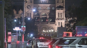 Police shut down roads around Queen's Park ahead of demonstration