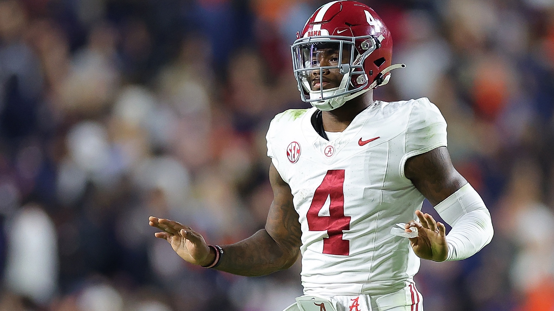 Jalen Milroe heroics spotlight wacky final drive as Alabama downs Auburn in Iron Bowl