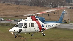 2 injured, 1 airlifted after Abbotsford crash, EHS says