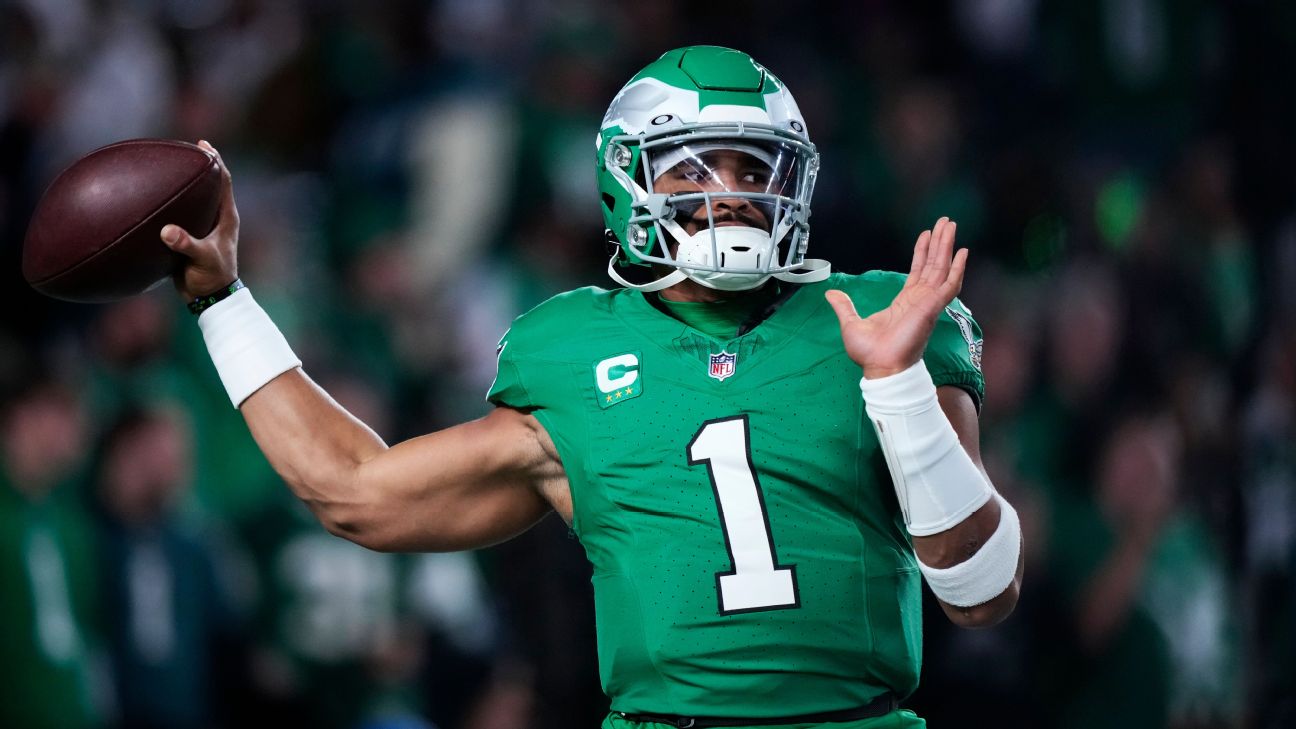 Follow live: Seeking 10th win of season, Eagles host inconsistent Bills