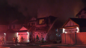 Fire destroys house in Ambleside neighbourhood
