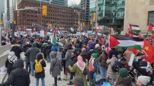 2 arrests made following demonstration outside liberal party fundraising event in Toronto: police