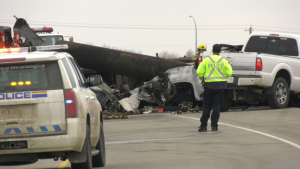 2 semi-truck drivers killed in fiery crash in Sturgeon County