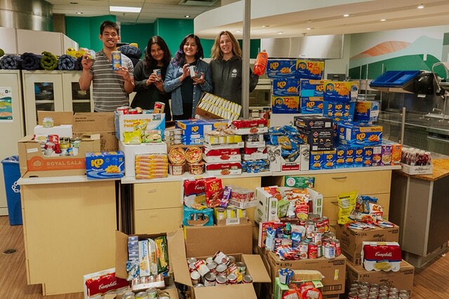 UBCO Food for Fines program allows students to pay for parking tickets with food donations