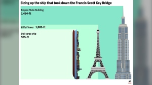 What to know about the cargo ship Dali, a mid-sized ocean monster that took down a Baltimore bridge