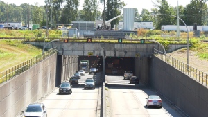 Overnight closures coming to George Massey Tunnel