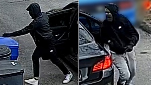 Police release video of robbery outside Vaughan business