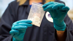 How much have drug-poisoning deaths in Alberta really gone down?