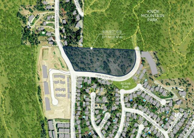 New compact mixed neighbourhood proposed for base of Knox Mountain