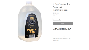 Alberta distillery to stop making 4-litre vodka jugs after minister raises concern