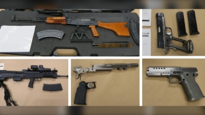 Delta man facing 18 firearm, weapons-related charges, Canadian border officials say