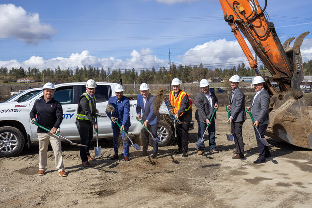 Velocity Truck Centres breaks ground on new facility on Kelowna International Airport land