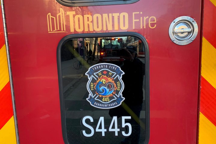 Three people rescued from partially submerged vehicle: Toronto fire