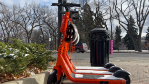 E-scooters make their return to the streets of Saskatoon