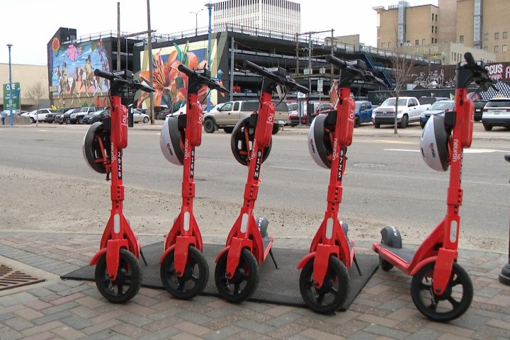 E-scooters hit streets of Saskatoon as part of city pilot project