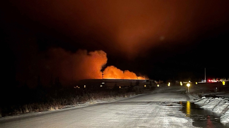 Churchill’s only waste-storage facility burns to the ground