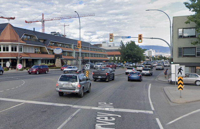 Expect some traffic disruptions along Kelowna's Harvey Avenue between Abbott and Pandosy