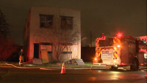 Fire crews knock down blaze in Ogden building