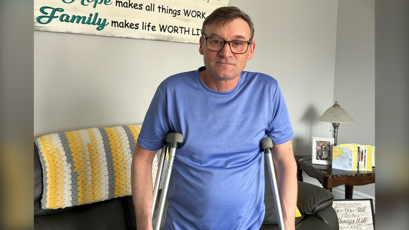 Newfoundland fisherman says police broke his leg during protest that delayed budget