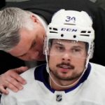 Auston Matthews skates ahead of Game 7, status unclear with season on the line