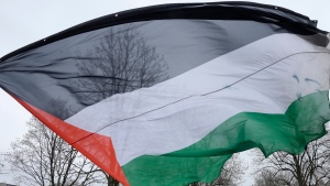 Pro-Palestinian camp set up at Universite de Sherbrooke