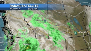 Showers, thunderstorms, strong wind and funnel clouds possible in Calgary Monday
