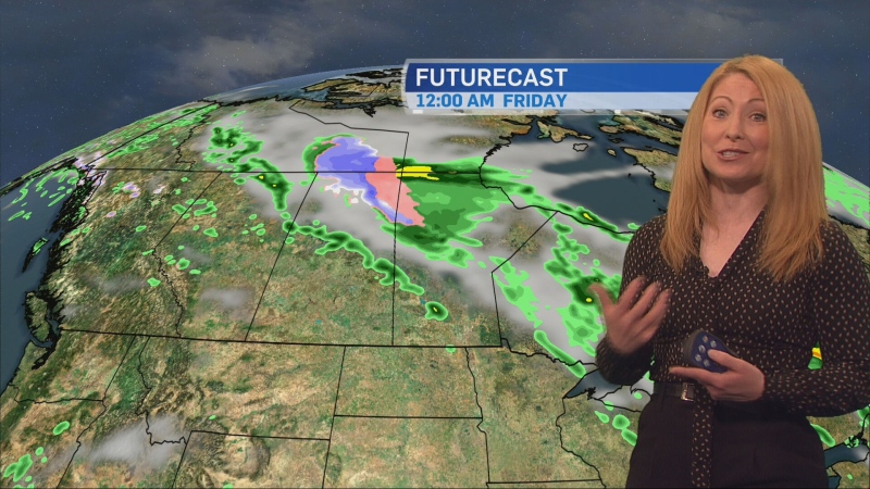 Colleen Bready's forecast: Heavy rain moving into northern regions