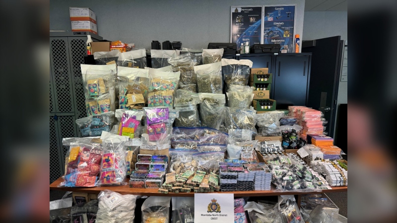 $430K worth of illegal cannabis seized from Manitoba home: RCMP
