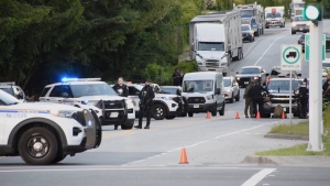 Major police presence blocks off Surrey neighbourhood for 2nd time this week