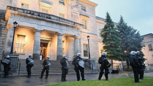 Police say McGill occupation won't change approach to pro-Palestinian encampment