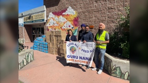 Calgary charity distributes water to Bowness residents after water main break disrupts community