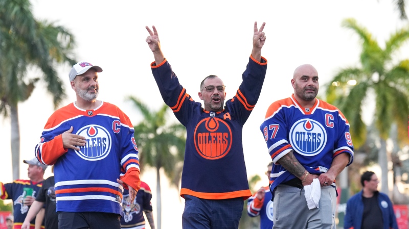 Oilers fans travel in massive numbers to cheer on their team’s Stanley Cup quest