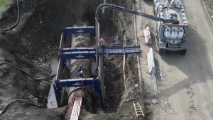 Work continues around the clock to fix broken Calgary water main