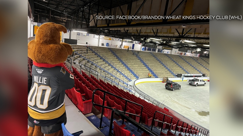 Brandon’s Westoba Place selling off former arena seats