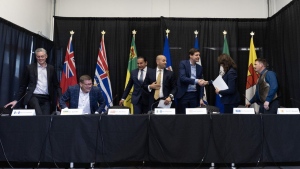 B.C. premier repeats call for more federal cash, calls Ottawa's claims 'disingenuous'