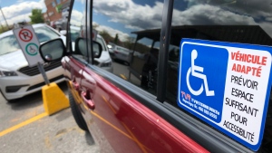 Nearly 200 fines issued to Montreal drivers parking in spots reserved for people with disabilities