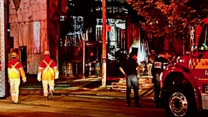No injuries after second fire at Leaside commercial building