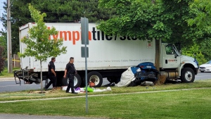 One person critically injured in three-vehicle collision in Thornhill