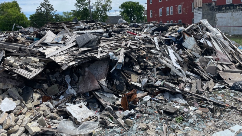 'Main Street looks ugly': community advocate demands city takes action on debris pile