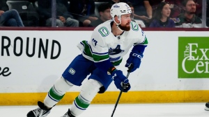 Vancouver Canucks sign defenceman Hronek to eight-year extension