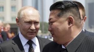 Russia and North Korea sign partnership deal that appears to be the strongest since Cold War