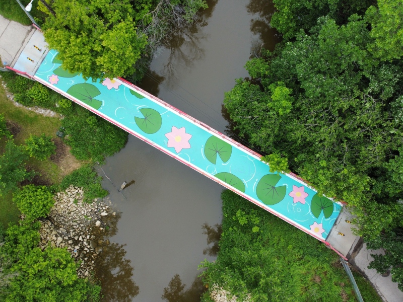 IN PICTURES: Murals popping up on Winnipeg bridges - Eh, Eyewitness News