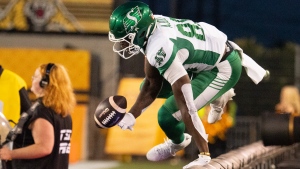 'Happy to get the opportunity': Riders' Ajou Ajou reflects on first CFL game