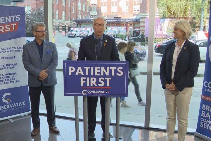 BC Conservatives tout hybrid public-private health care system to cut wait times