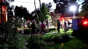 Toronto fire crews rescue two workers buried in trench