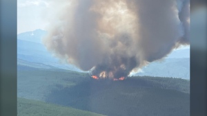 Wildfires erupt in B.C. with more heat and thunderstorms on the way