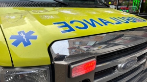 A motorcyclist was seriously injured in a collision in Sainte-Mélanie, Que.