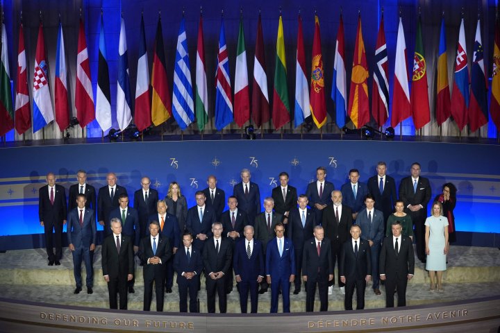 NATO allies pledge new air defence systems for Ukraine to ‘stop Putin’