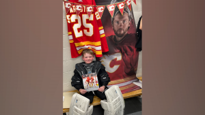 Ontario dad highlights Calgary Flames' act of kindness