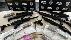 $300K in drugs, six guns seized during Calgary investigation: ALERT